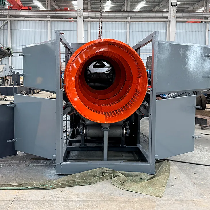Mobile Soil Screener | Excavator Rotary Screen Bucket