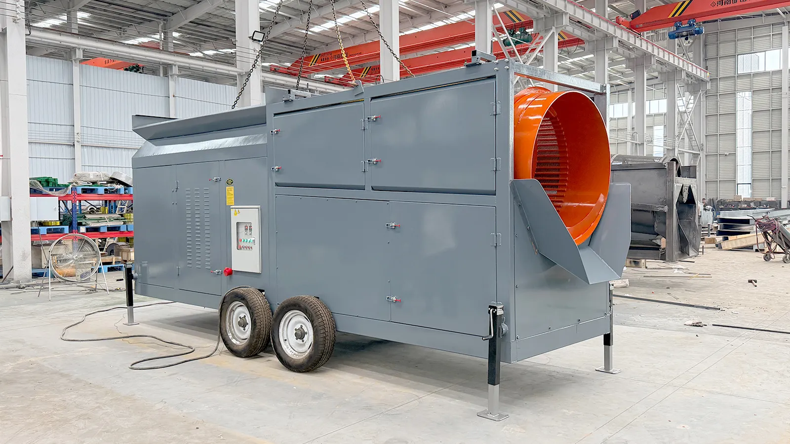 Mobile Soil Screener | Excavator Rotary Screen Bucket Mobile Soil Screener | Excavator Rotary Screen Bucket
