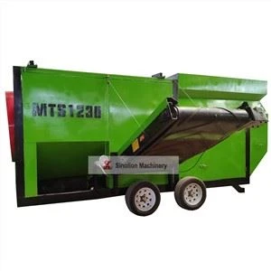 Pantalla de compost trommel